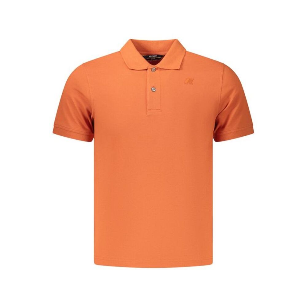 K-WAY Orange Cotton Men's Polo Men's Shirt